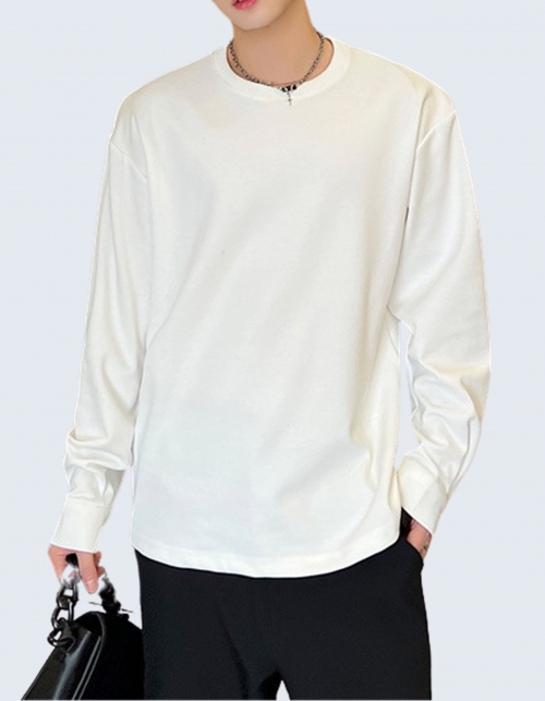 Thin Section Round Neck T-shirt